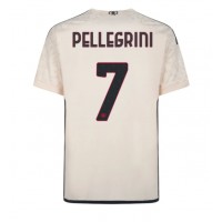 AS Roma Lorenzo Pellegrini #7 Bortatröja 2023-24 Kortärmad